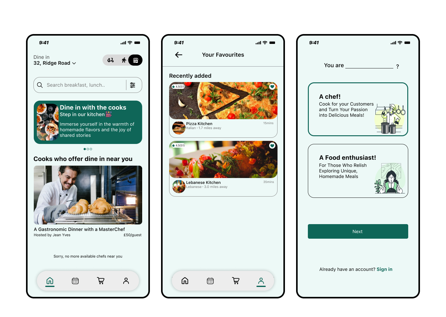 Subscription Plans and Chef Stories